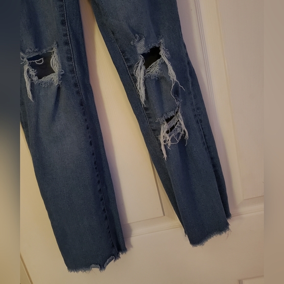 Kendall + Kylie The High Rise Slim Straight Jeans 0/24 - Picture 7 of 9